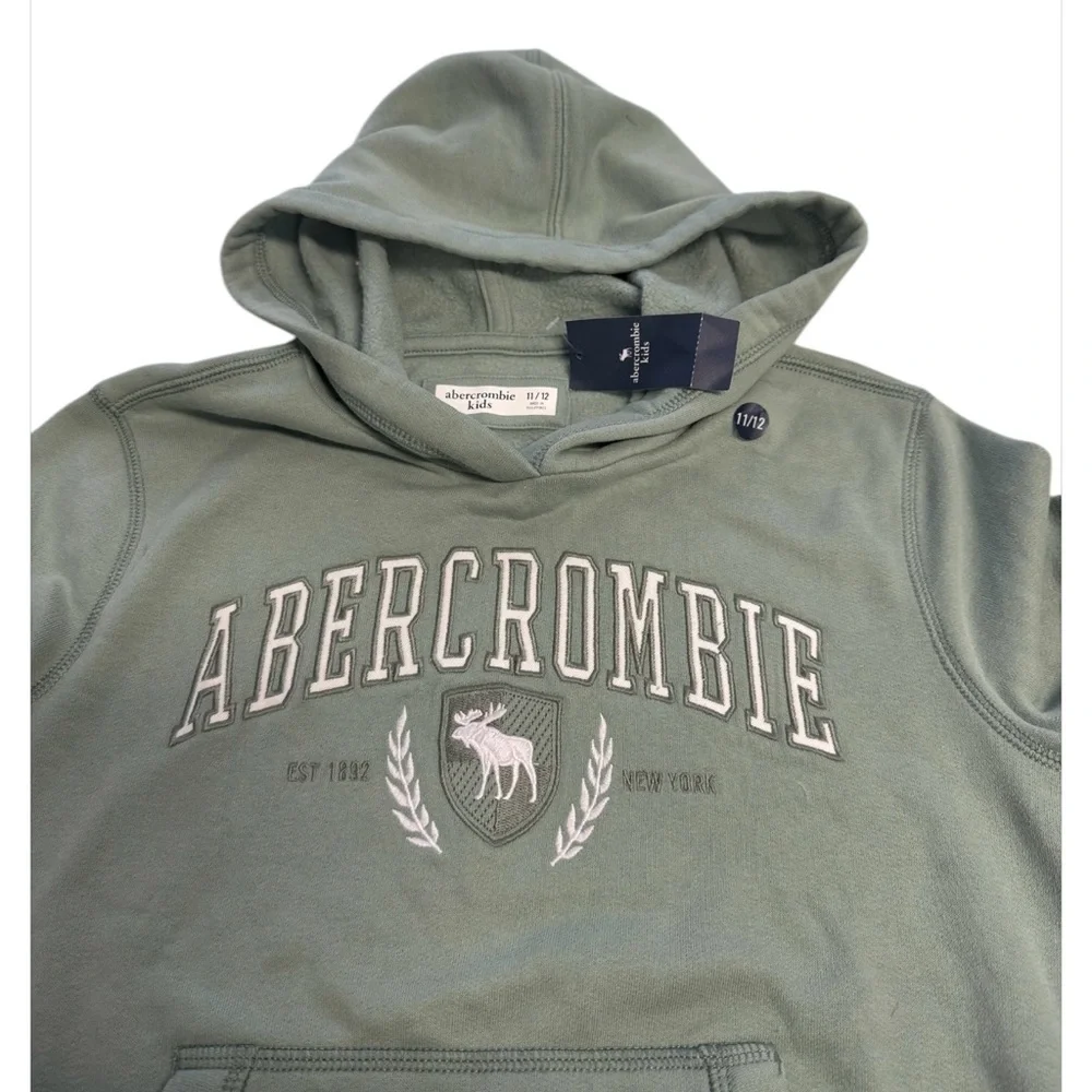 Abercrombie Sweatshirt Hoodie Size 11-12 Child NWT